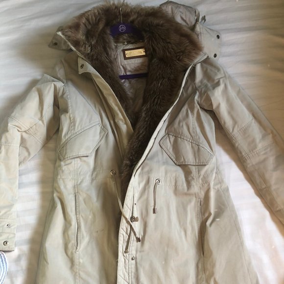 Massimo Dutti Parka with Removable Fur - Picture 1 of 6
